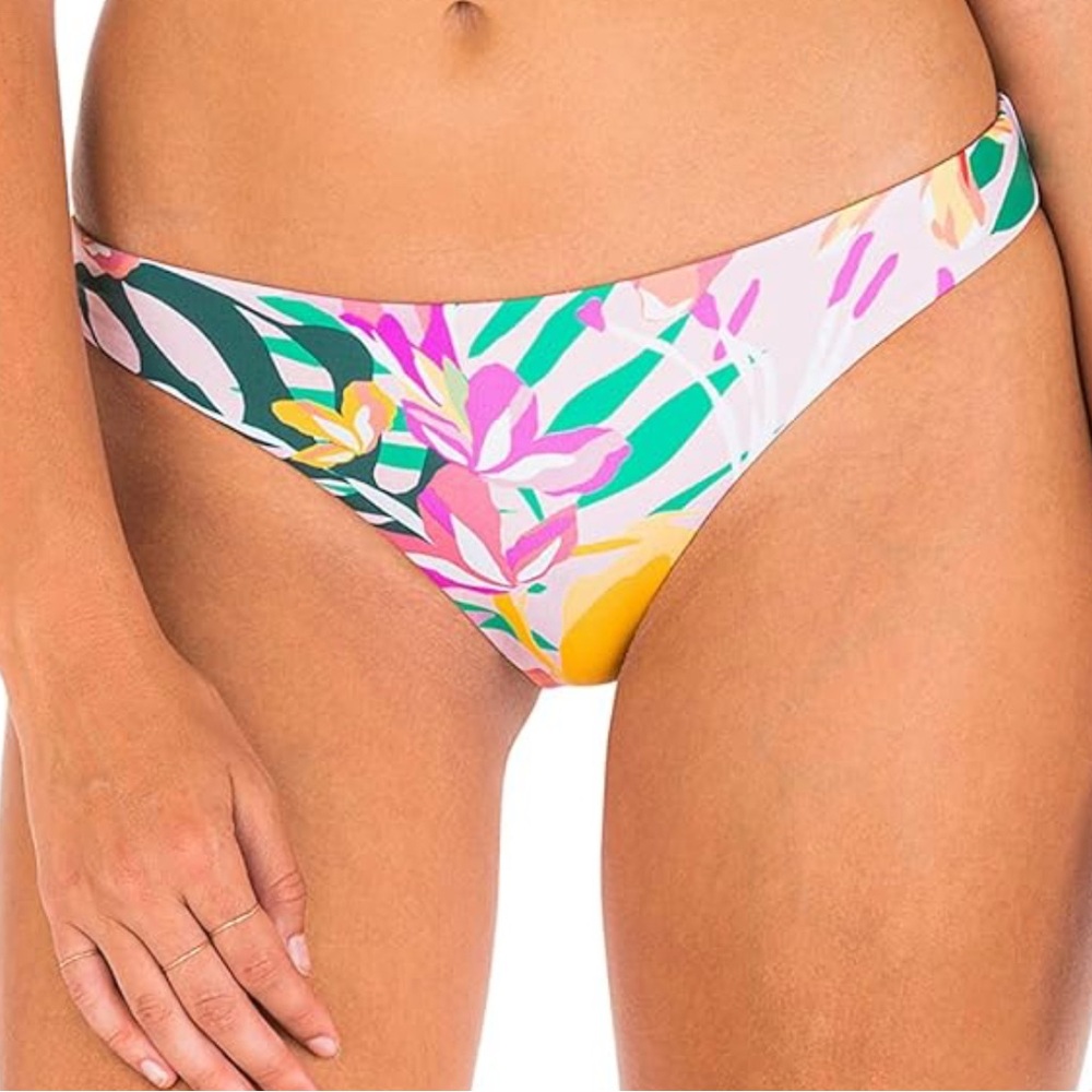 NWT Hurley Women’s Standard Bikini Bottom –‎ Floral Print - Small